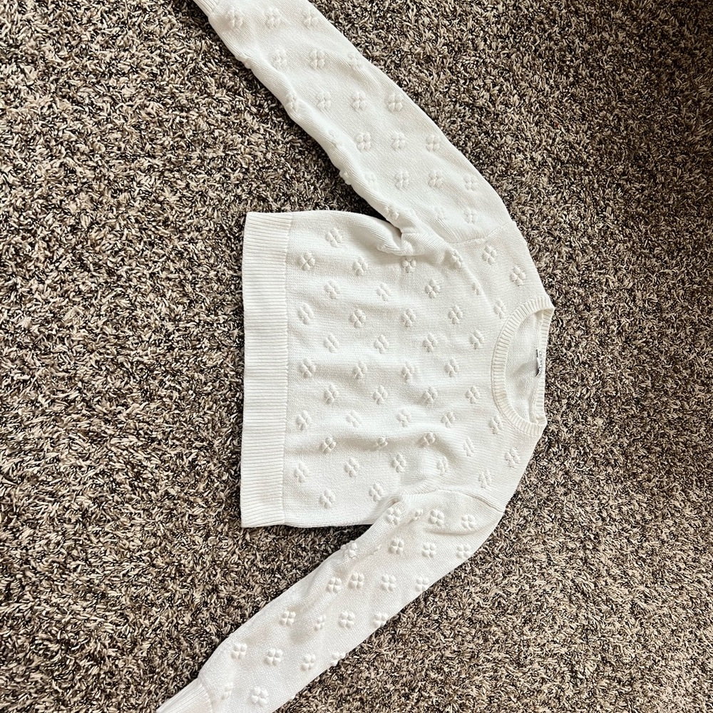 Crewcuts Ivory Knit Sweater
